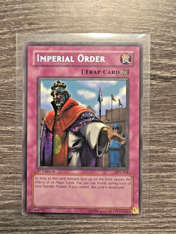 Yugioh! Imperial Order PSV-104 - Ultra Rare - 1st Edition - VLP+ / NM - Image 1