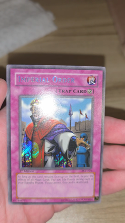 Yugioh! Imperial Order PSV-104 - Ultra Rare - 1st Edition - VLP+ / NM - Image 2