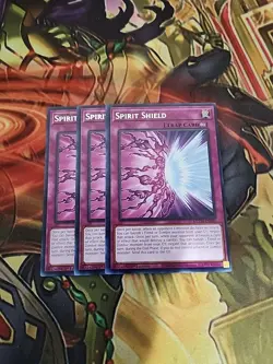 3X Spirit Shield - MZTM-EN035 - Rare - 1st Ed NM Yugioh - Image 1