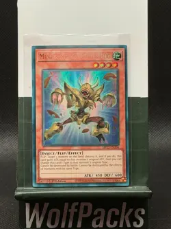 2022 Yu-Gi-Oh! Pharaoh’s Gods - Mimicking Man-Eater Bug MP22-EN204 Ultra Rare - Image 1