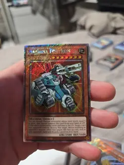 Yugioh 1x Machina Fortress - RA03-EN233 - Platinum Secret Rare - 1st Edition Nm - Image 1