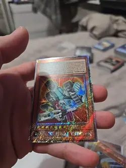 Yugioh 1x Machina Fortress - RA03-EN233 - Platinum Secret Rare - 1st Edition Nm - Image 2