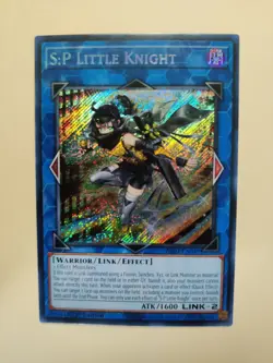 Yugioh! S:P Little Knight RA03-EN049 1st Ed Secret Rare LP - Image 1