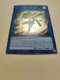 Yugioh! S:P Little Knight RA03-EN049 1st Ed Secret Rare LP - Image 2