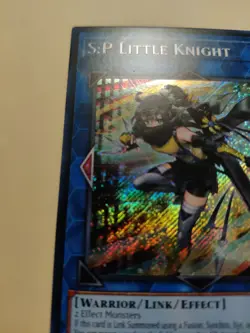 Yugioh! S:P Little Knight RA03-EN049 1st Ed Secret Rare LP - Image 4