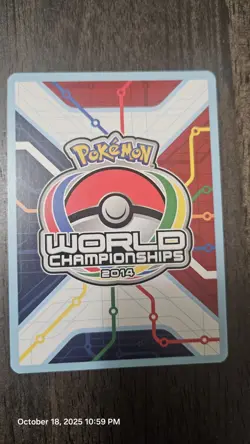 Mewtwo EX 54/113 2014 World Championship Ultra Rare Pokemon Card DMG - Image 4