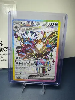 Pokemon TCG Hydreigon EX Full Art Ultra Rare Holo Card Surging Sparks 223/191 - Image 2