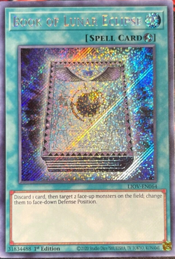 Book of Lunar Eclipse - LIOV-EN064 - Secret Rare - 1st Edition YuGiOh TCG Card - Image 1
