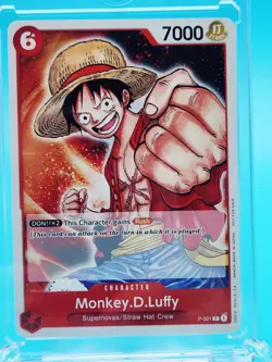 Monkey.D.Luffy (Promotion Pack 2022) P-001 One Piece Promotion Cards - Image 4