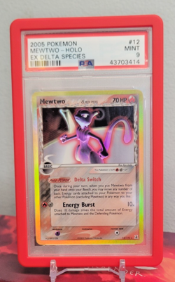 2005 PSA 9 Mewtwo Delta Species 12/113 Holo Rare Pokemon Card - Mint, Low Pop! - Image 3
