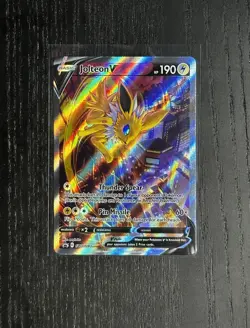 Jolteon V SWSH183 SWSH: Sword & Shield Promo Cards Holo - Image 1