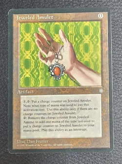 Jeweled Amulet Ice Age Regular MTG LP Magic Card - Image 1