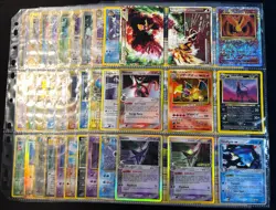 Lot of 90 ALL HOLO Vintage Pokemon Card Binder Collection - Image 1