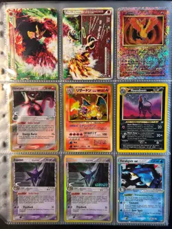 Lot of 90 ALL HOLO Vintage Pokemon Card Binder Collection - Image 2
