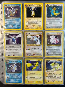 Lot of 90 ALL HOLO Vintage Pokemon Card Binder Collection - Image 4