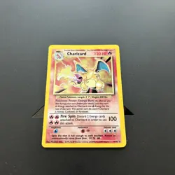 Charizard 4/102 Holo Base Set Unlimited 1999 Pokemon Card - Image 1
