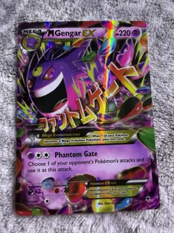 Pokemon TCG Mega-Gengar-EX Phantom Forces Holo Card 35/119👻👻🟪🟪 - Image 1