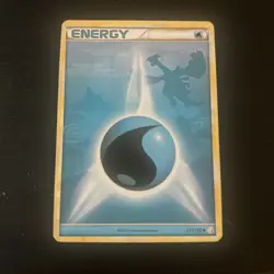 Water Energy HeartGold SoulSilver Card 117/123 - Image 1