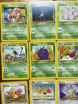 Pokemon TCG Jungle Mixed Card Lot (22) Non Holo Vintage No Duplicates NM-LP - Image 4
