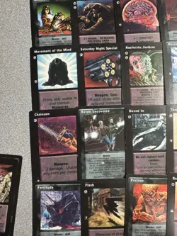 Jyhad VTES Card Lot 61 Cards 1994 White Wolf - Masters, Combat, Political, Rares - Image 4