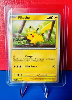 Pokemon 151 Promo Bulbasaur Starter Set Charmander Squirtle Pikachu 4 Cards 820650853210 - Image 2