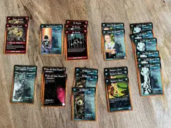 1995 WHITE WOLF - RAGE CCG CARD LOT - 65 CARD LOT - SEPT / COMBAT / OTHERS - Image 2