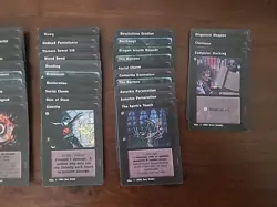 Vampire The Eternal Struggle Jyhad CCG First Edition 1994 63 Card Lot V:TES - Image 2