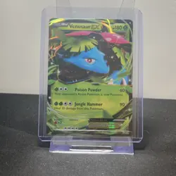 Pokemon TCG Venusaur EX XY28 XY Promo Holo Basic Grass 180 HP Card - Image 1