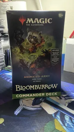 MTG Commander Bloomburrow - Animated Army - New Sealed Deck Magic the Gathering - Image 1