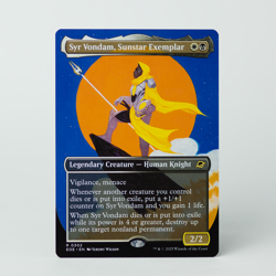 Syr Vondam, Sunstar Exemplar (Borderless) (Regular) - Edge of Eternities (EOE) - Image 1
