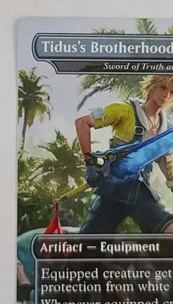 Tidus's Brotherhood Sword - Sword of Truth and Justice Secret Lair Drop Regular - Image 5