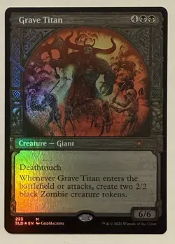 Grave Titan Foil - Mythic - Secret Lair MTG - Image 1