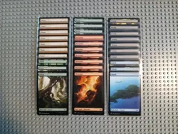 mtg double masters 2022 Full art Land Lot X30 NM/M Unplayed - Image 1