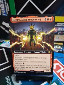 Electro, Assaulting Battery (Extended Art) Marvel's Spider-Man Regular R 0260 - Image 1