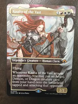 Kaalia of the Vast Borderless Regular #343 | MH3 Modern Horizons 3 | MTG NM - Image 1