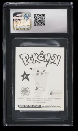 1998 Pokemon Merlin Series 1 Charmeleon CGC 9 U.K. #S3 Holographic - Image 2