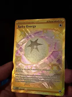 Pokemon TCG Journey Together Spiky Energy #190/159 Hyper Rare NM - Image 3