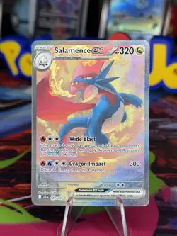 Pokemon TCG Salamence EX Journey Together Special Illustration Rare - Image 1