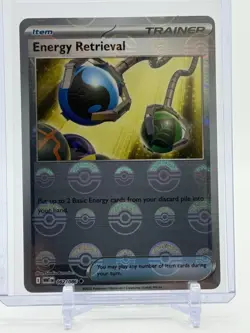 2025 Pokemon ENERGY RETRIEVAL #082/086 White Flare Poke Ball Pattern - NP 💎 - Image 1