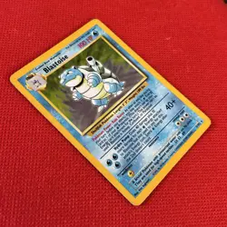 BLASTOISE #2/102 Pokemon Base Set Unlimited Holo Rare Light Play/EX *Ships Free* - Image 2