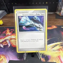 2009 Pokemon TCG Team Galactic's Invention G-105 Poke Turn 118/127 Platinum LP - Image 2