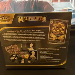 New Factory Sealed Pokemon TCG: Mega Evolution Elite Trainer Box ETB Gardevoir - Image 3