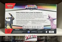 Pokemon TCG: Prismatic Evolutions Premium Figure Collection Factory Sealed Box - Image 2