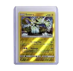 Pokemon 2019 Sun & Moon Unbroken Bonds Reverse Holo Rare #60/214 ZERAORA - Image 1