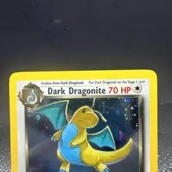 2000 Pokemon Team Rocket #5/82 1st Edition Dark Dragonite Holo 🌟 - Image 2