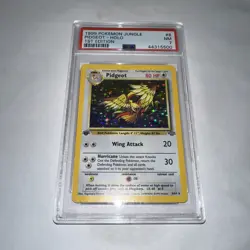 1999 Pokemon Jungle Pidgeot 1st Edition Holo Rare PSA 7, #8/64, JY - Image 1