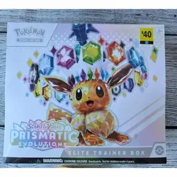 Pokemon TCG Scarlet Violet Prismatic Evolutions Elite Trainer Box ETB New Sealed - Image 1