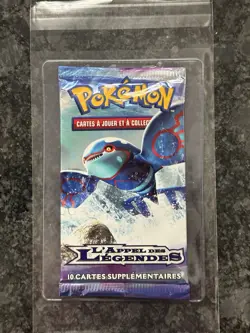 Pokemon French Call of Legends Booster Pack Kyogre Art 2011 Sealed - Image 1