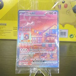 WELL CENTERED (SEALED)Mew EX 053 Pokemon Scarlet And Violet 151 UPC Promo SVP EN - Image 1