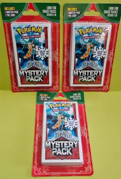 Pokemon Mystery Pack Seeded 1:10. EX Crystal Guardians/Vintage (3) Packs Pokemon - Image 1